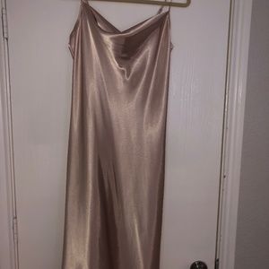 Champagne Slip Dress